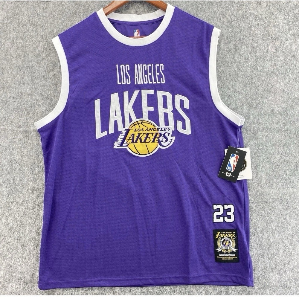 Los Angeles Lakers Lebron James Jersey #23 Men L Basketball Club Who's The Man